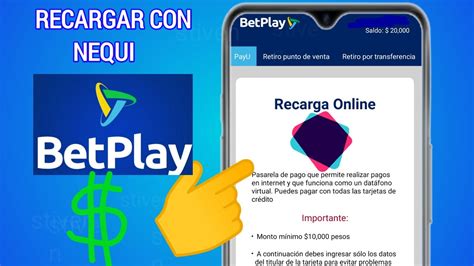 como recargar betplay desde nequi